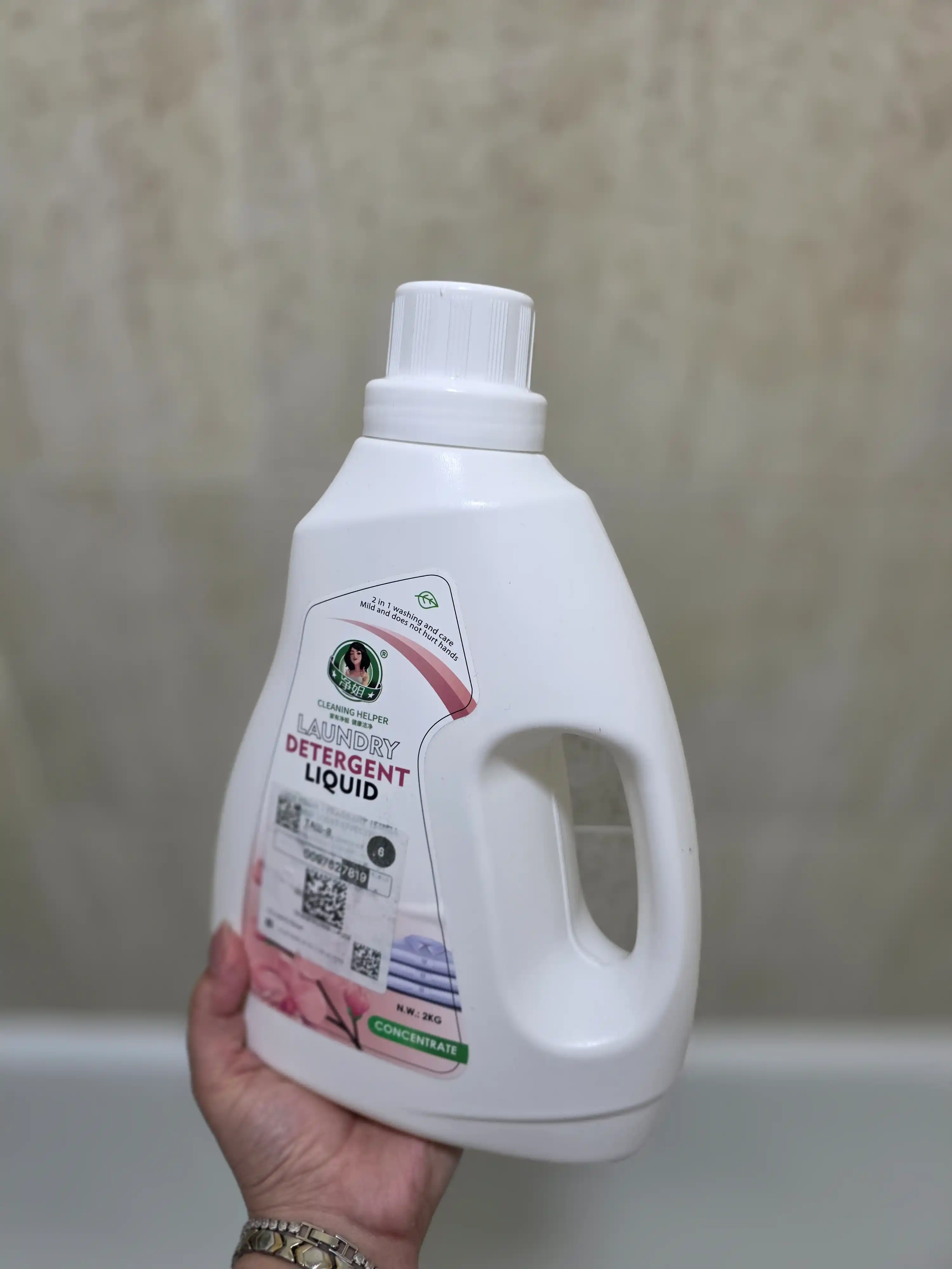 Cleaning Helper, гель для стирки, жидкое средство для стирки 2 в 1, цветочный, лаванда
