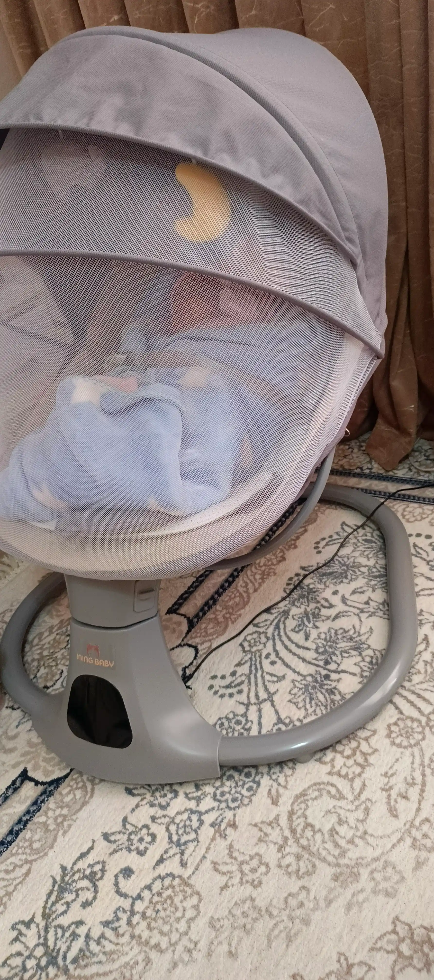 Детский шезлонг, люлька, качели, кресло качалка, кроватка для новорождённых