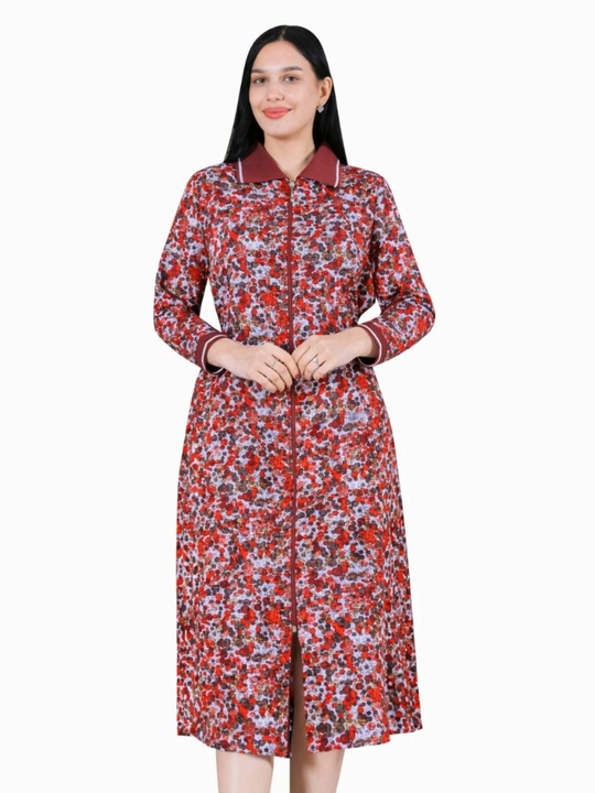 Xalat ayollar uchun, 100% paxta, yumshoq, uy uchun - 