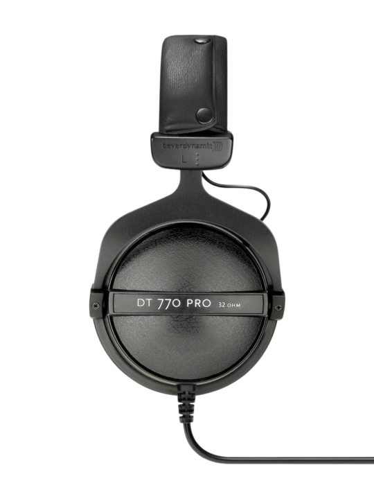 Beyerdynamic DT 770 PRO, 32 Ohms, studiya monitor quloqchinlari, simli, yopiq turdagi