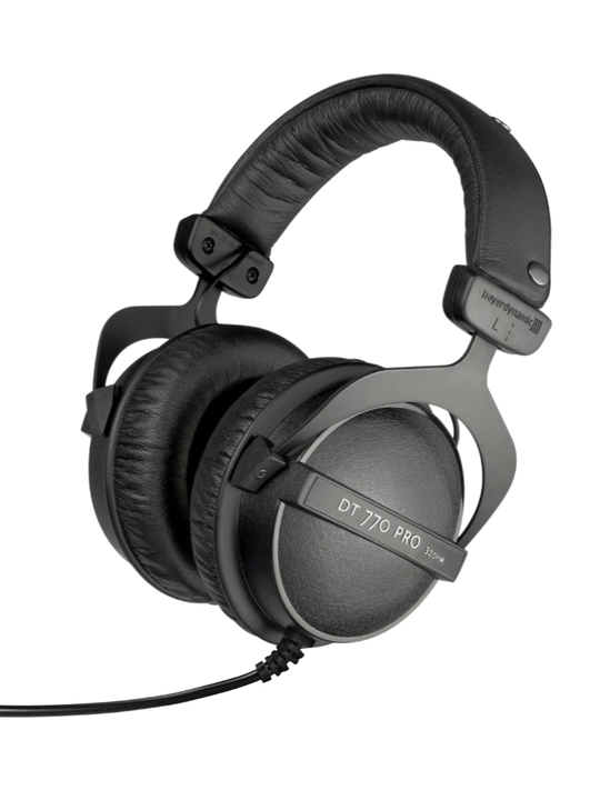 Beyerdynamic DT 770 PRO, 32 Ohms, studiya monitor quloqchinlari, simli, yopiq turdagi - 