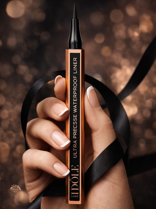 Lancôme Idôle Waterproof Eyeliner,Suvga Chidamli,Ultra Nozik Cho‘tkali, Uzoq Saqlanadigan