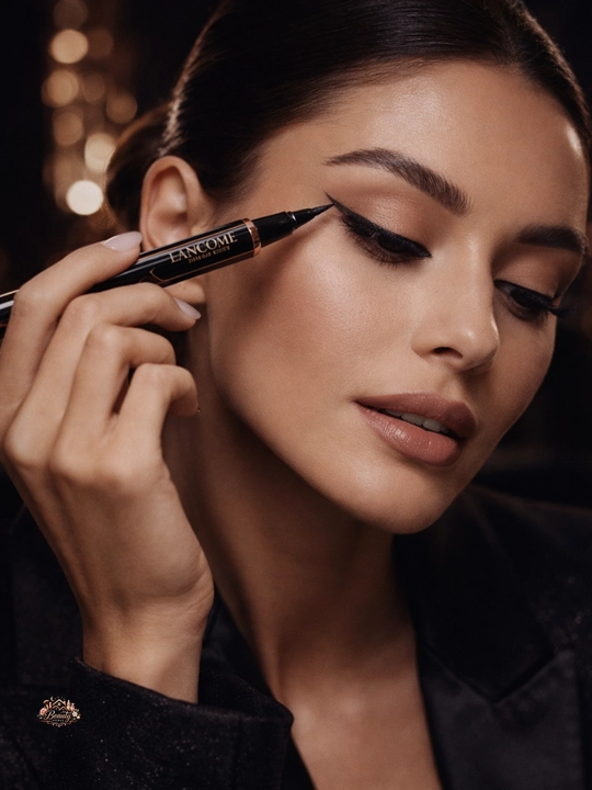 Lancôme Idôle Waterproof Eyeliner,Suvga Chidamli,Ultra Nozik Cho‘tkali, Uzoq Saqlanadigan
