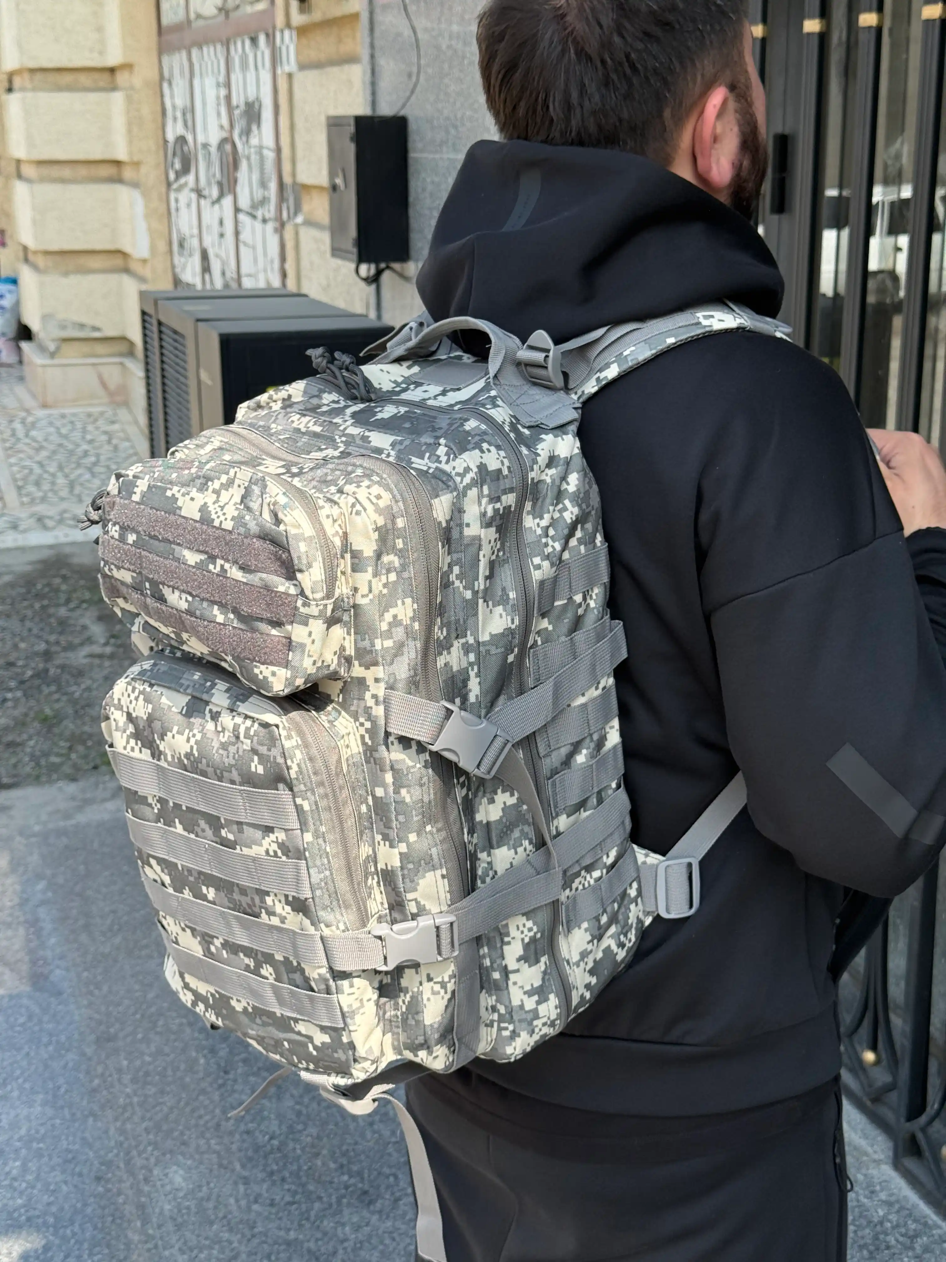 Рюкзак мужской дорожный, для военных, универсальный туристический рюкзак, военная сумка