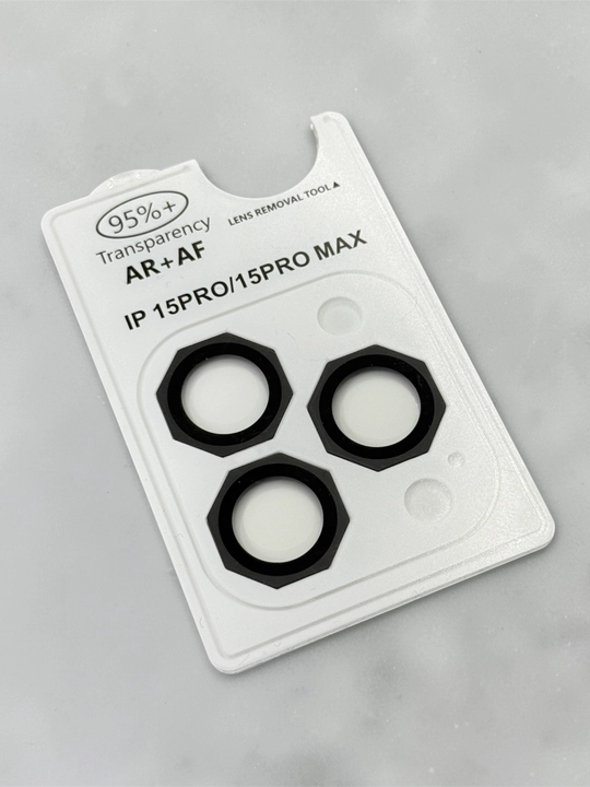 Kamera himoyachisi iPhone uchun 14/15/16/17 Pro, Pro Max - 