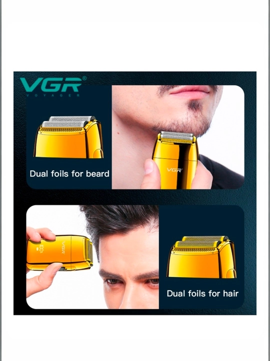 VGR-399, soch-soqol uchun trimmer, ustara