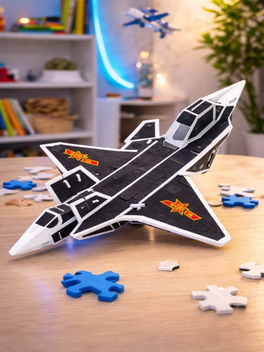 3D boshqotirma, yog‘och o‘yinchoq va karton model konstruktori, 4D modellar