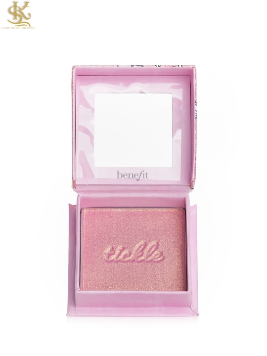 Хайлайтер Benefit Tickle сияющий для лица с мягким блеском и естественным эффектом кожи