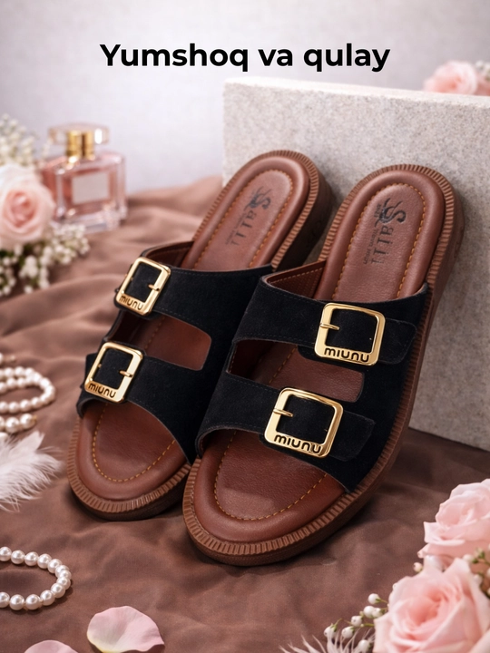 Ayollar yozgi shippaklari, shlepanslar, 36-41 razmerda