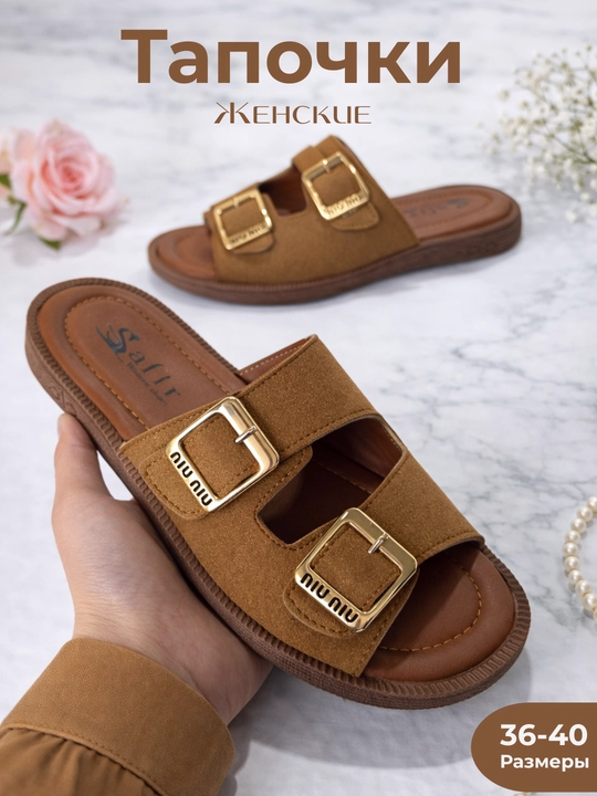 Ayollar yozgi shippaklari, shlepanslar, 36-41 razmerda - 