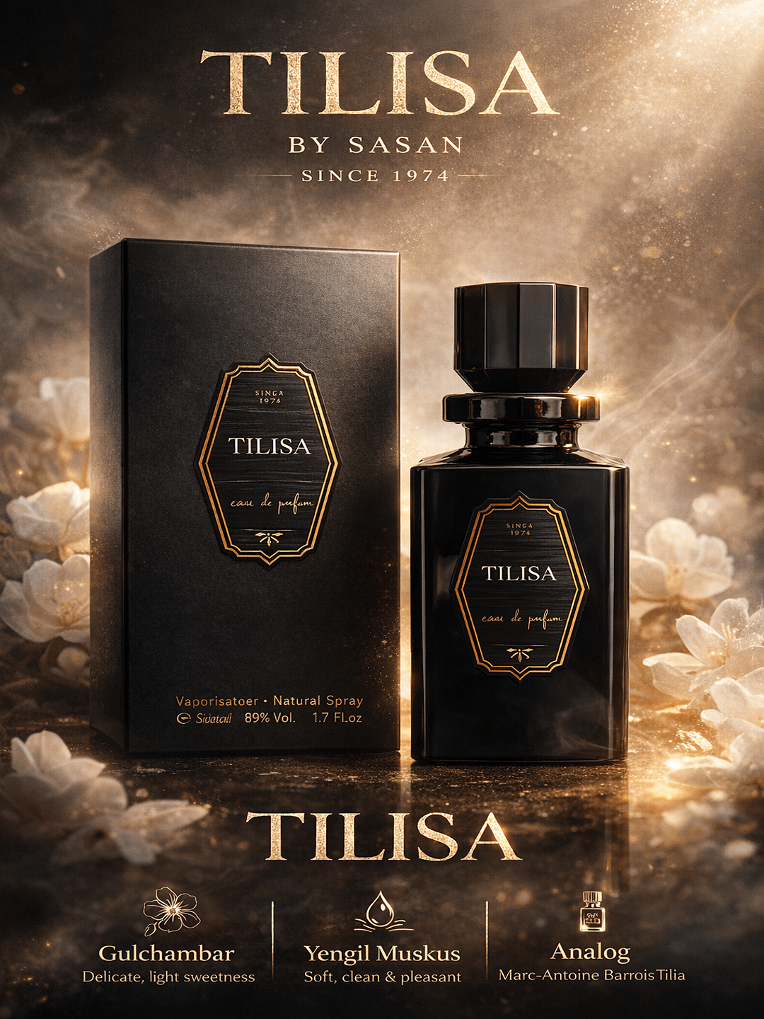 Tilisa by Sasan Since 1974, Extrait de Parfum, 50ml - 