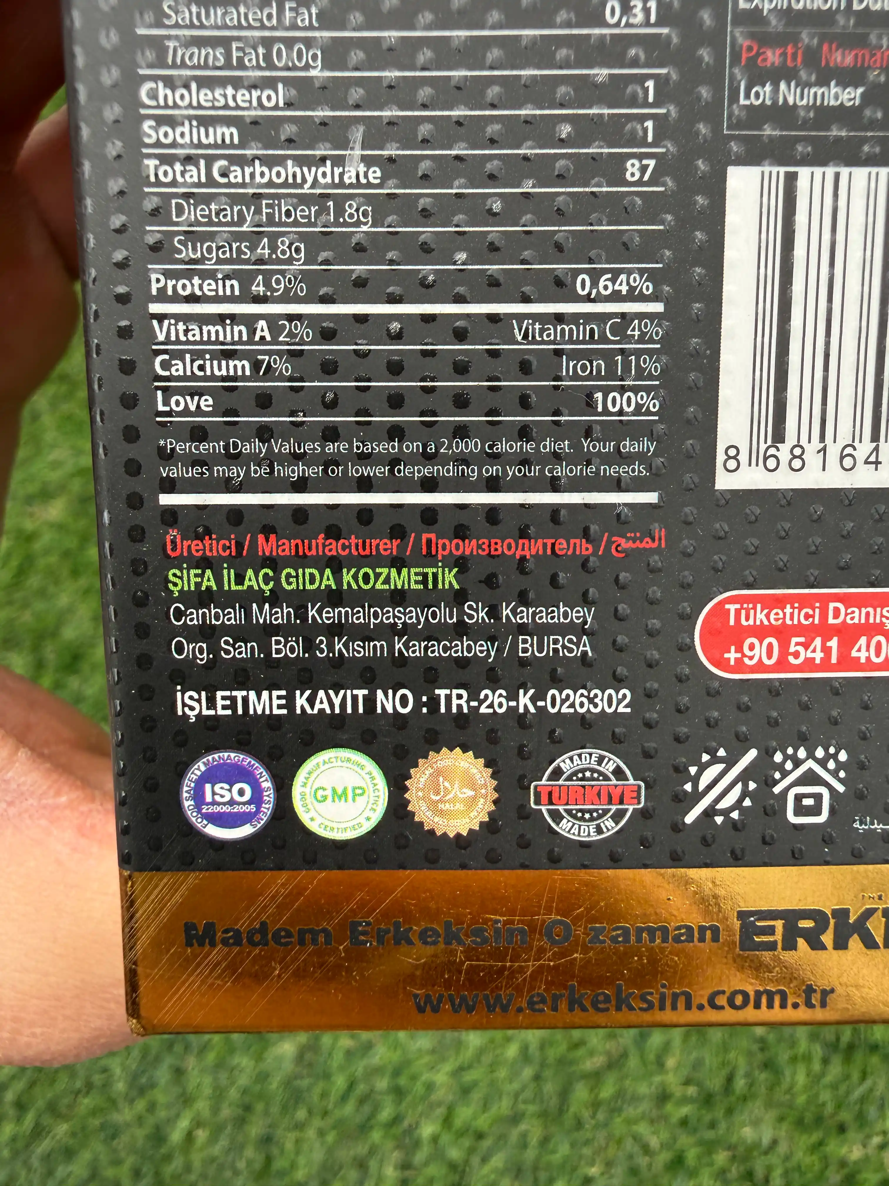 Asal Erkak salomatligini uchun epimediumli pasta Themra Epimedyumlu macun Q7 macun