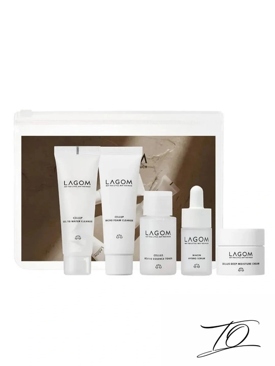 LAGOM TRAVEL KIT kosmetik vositalar to‘plami - 