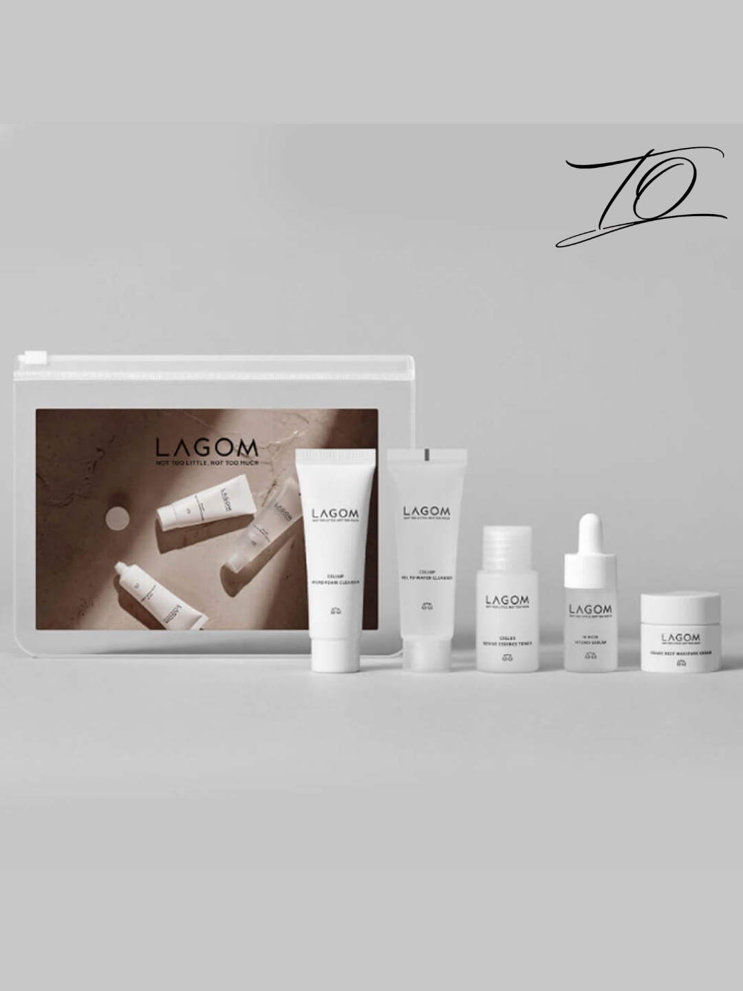 LAGOM TRAVEL KIT kosmetik vositalar to‘plami