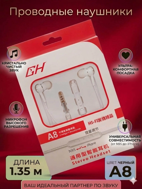 Simli quloqchinlar GH A8 - 