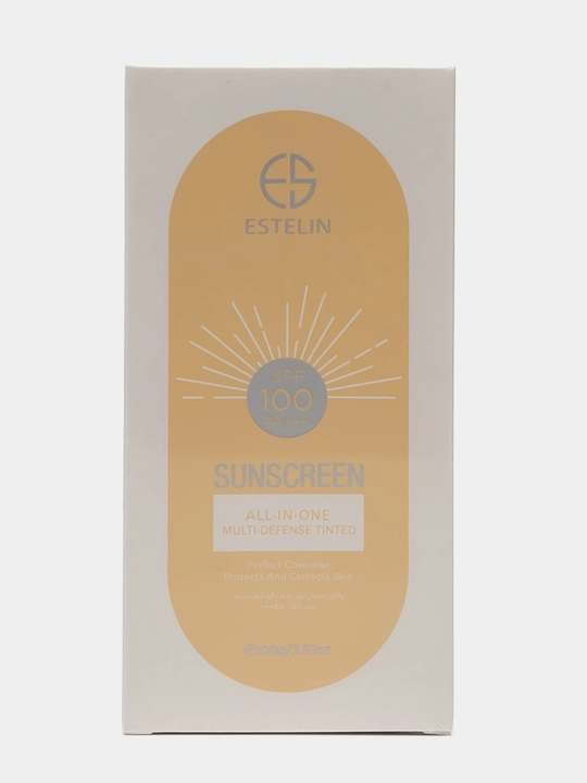 Quyoshdan himoya qiluvchi krem Estelin, namlantiruvchi, SPF 100, 80 PA+++,SPF 70, 100 gr