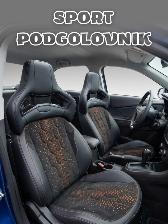 Avtomobil uchun sport podgolovnik yostiqcha – bo‘yin tayanchi, qulay va yumshoq - 