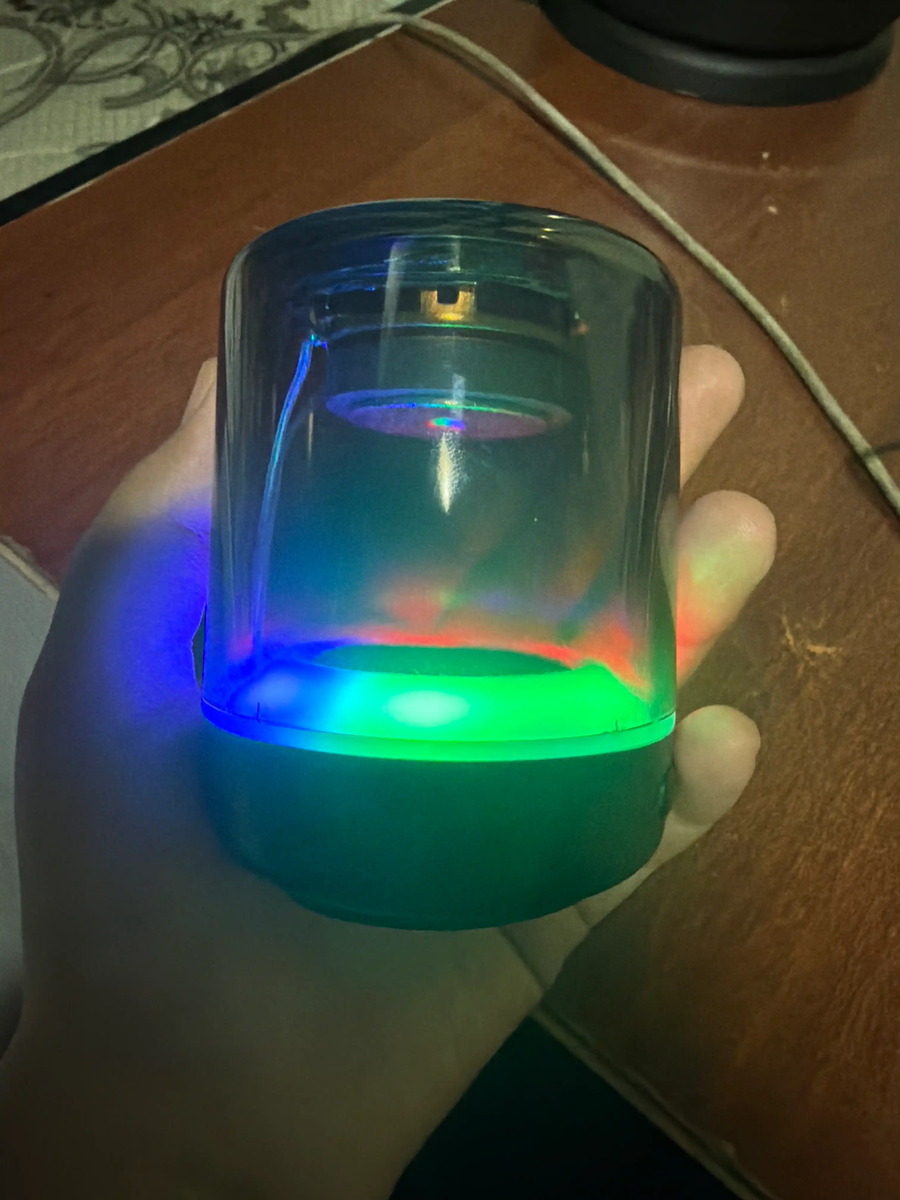 Колонка Bluetooth, с RGB подсветкой, беспроводная, с высокой громкостью, заряжаемая usb