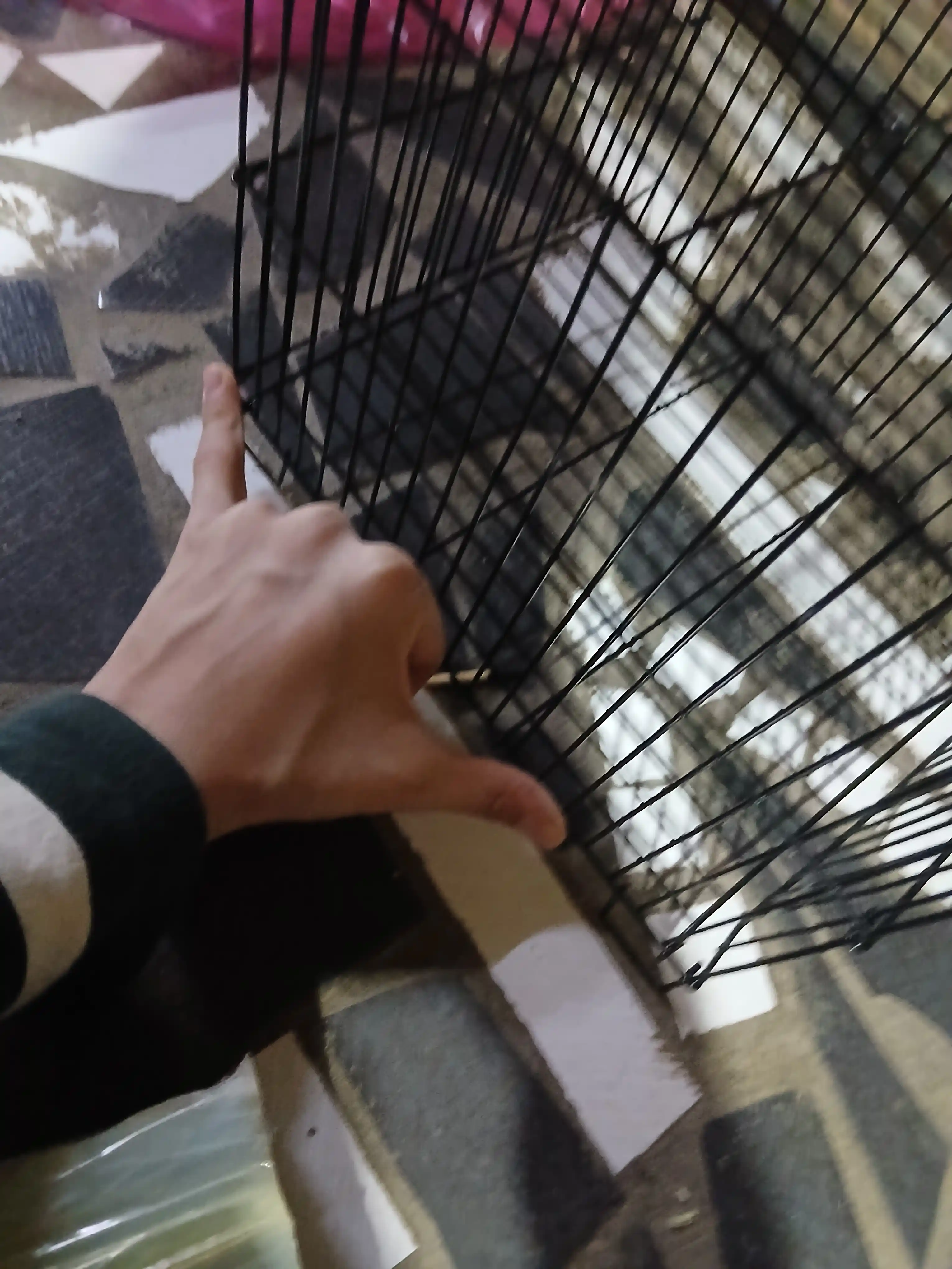 Клетка для перевозки птиц – легкая, прочная и удобная транспортная коробка 23*16*16см