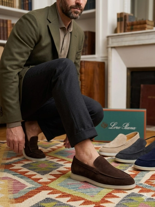 Мужские лоферы Loro Piana