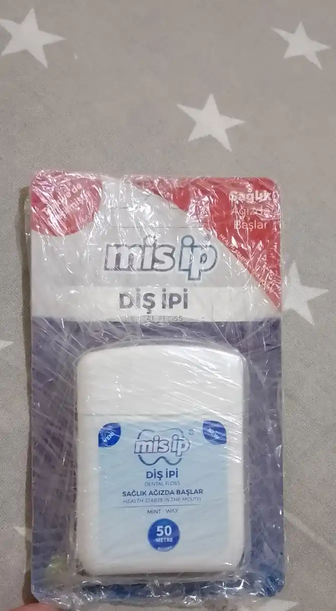 Tish ipi, tish tozalagich, ingichka, yalpiz hidli, 50 m