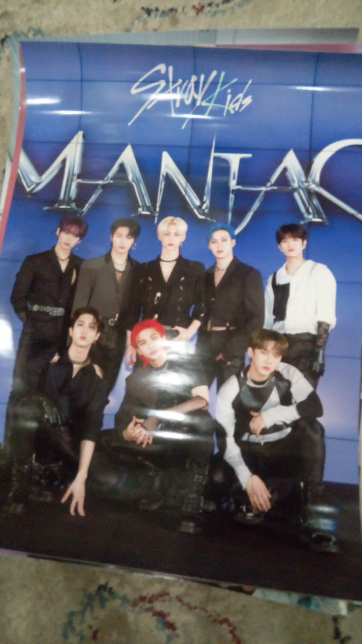 Plakat k-pop guruhi Stray kids, musiqiy guruh Stray Kids, A3