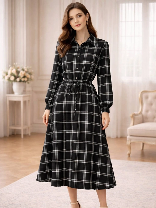 Ayol qizlar uchun bahor mavsumi uchun nafis fransuz uzunligida ko'ylaklar! Standart(M-XL) - 