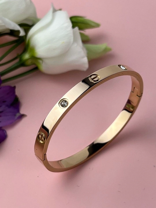 Браслет "Stainless Steel", женская бижутерия, в стиле cartier - 