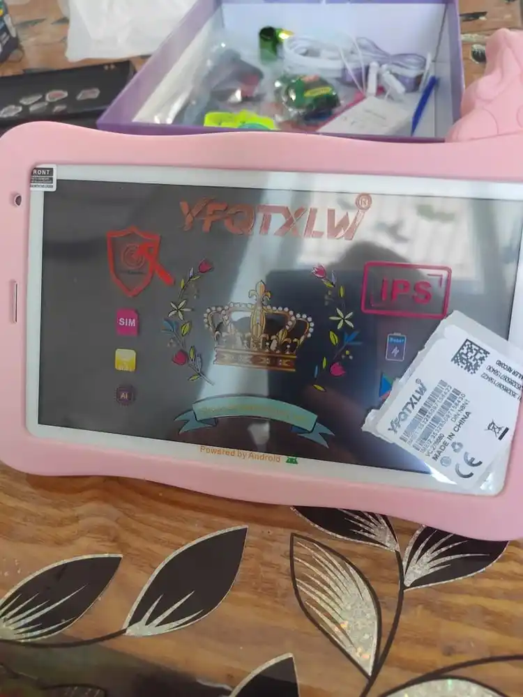 Bolalar plansheti —128Gb xotira, Android 15 Pad712, C1000 CHico