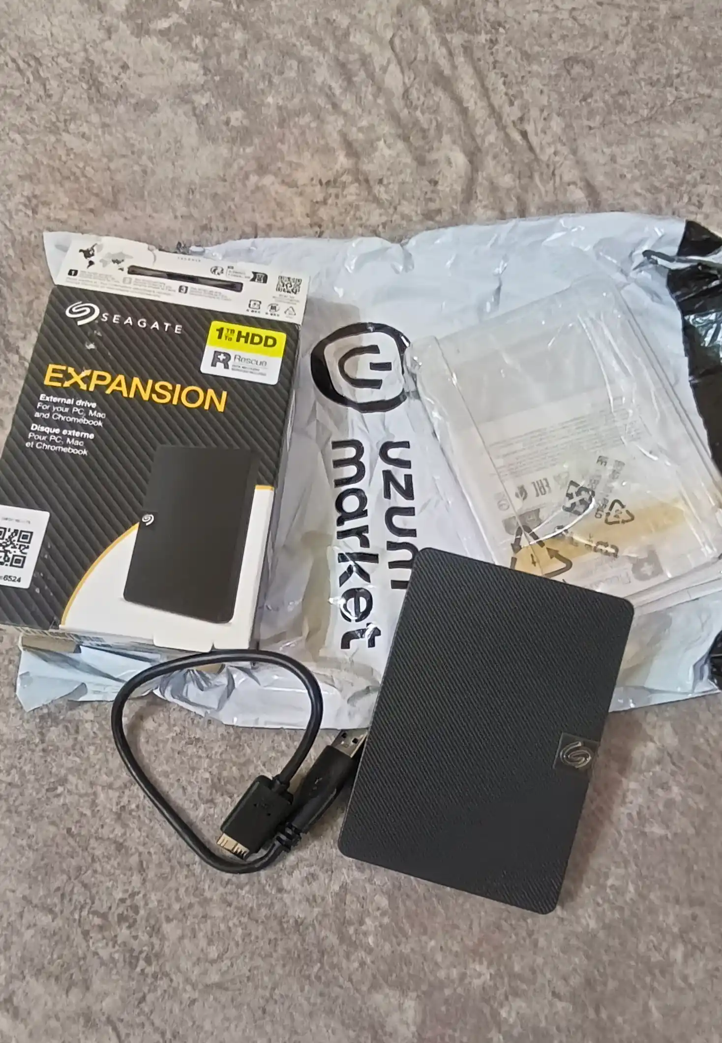 Seagate Expansion tashqi HDD, 320GB/500GB/1TB/2TB/3TB/4TB, USB