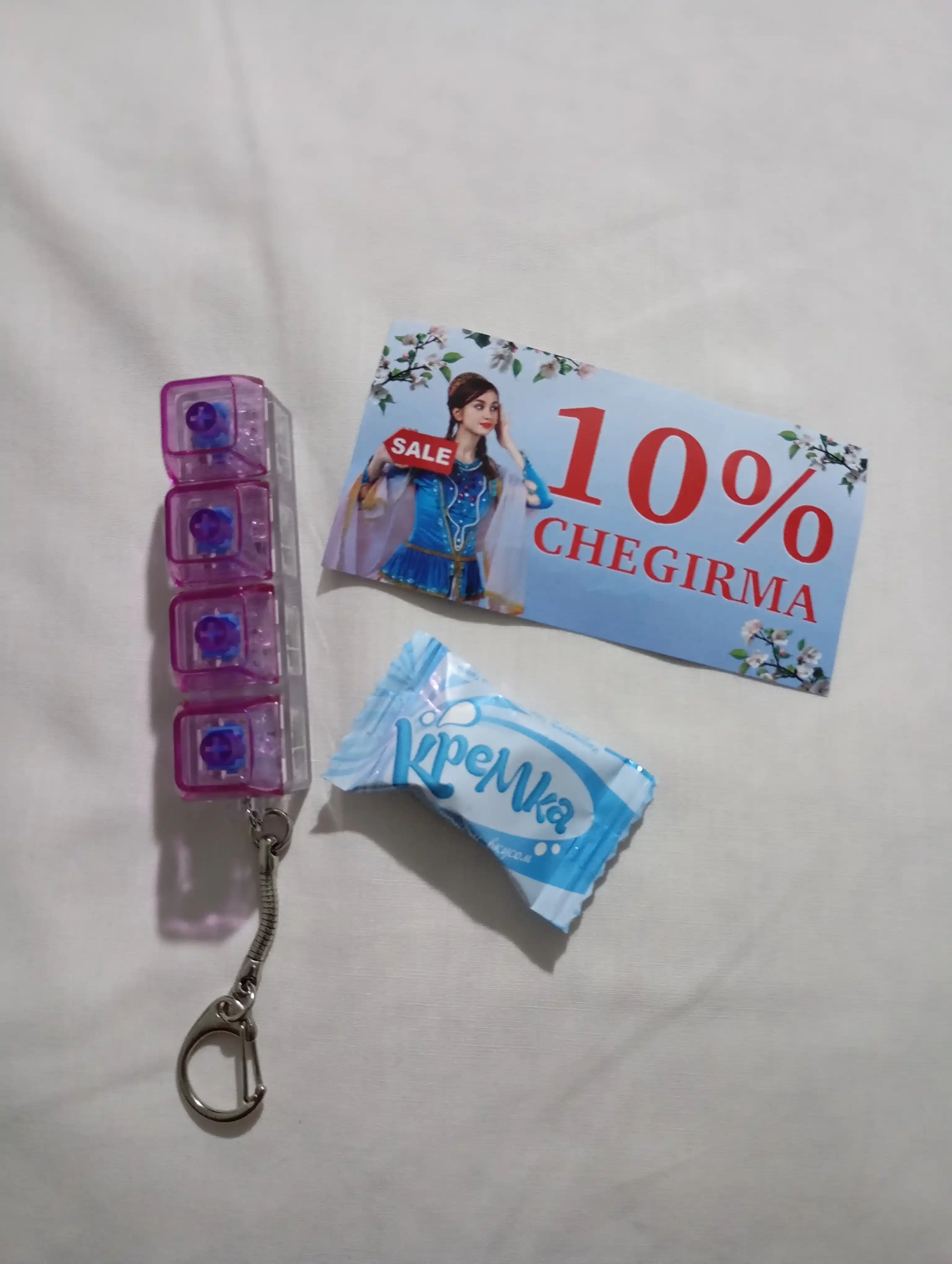 Антистрессовая клавиатура-брелок — это гаджет, который помогает сосредоточиться