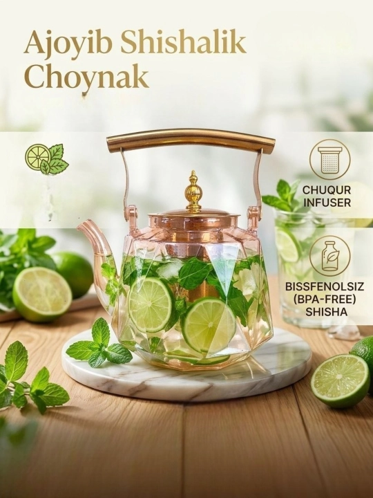 Стеклянный чайник, с фильтром, термостойкий чайник, прозрачный чайник, чайник для кухни