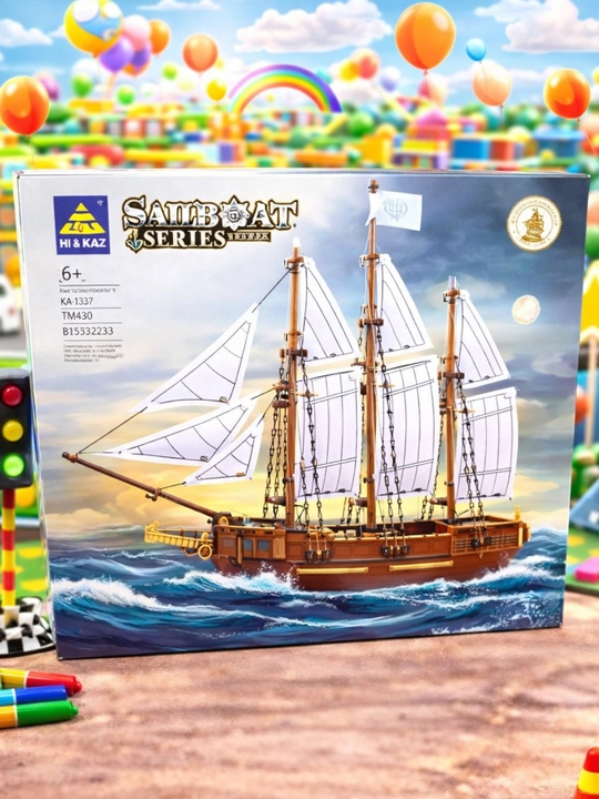Bolalar uchun 3D LEGO konstruktor “Kema” - 