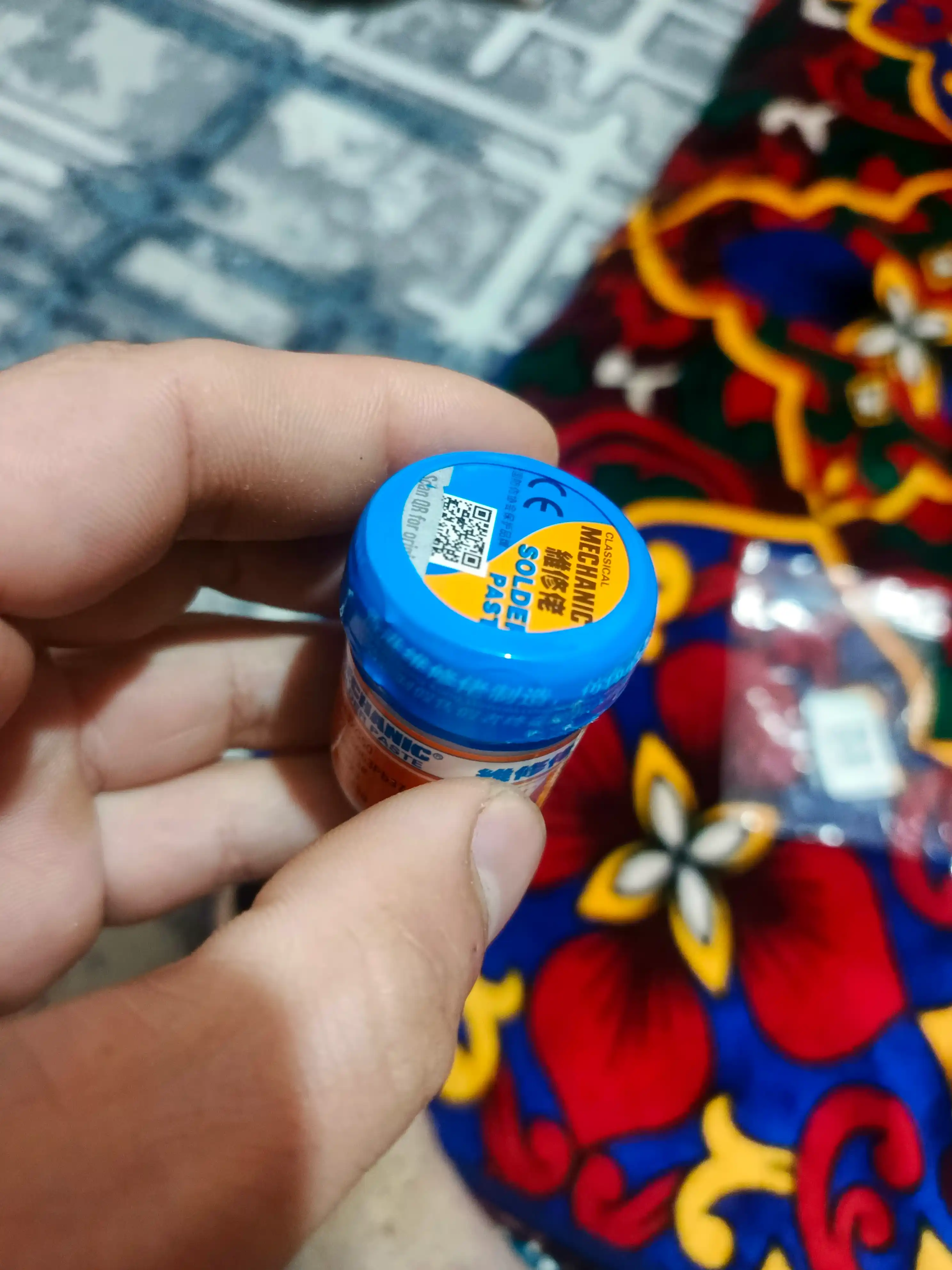 Паяльная паста MECHANIC XG50 183С, 35 г