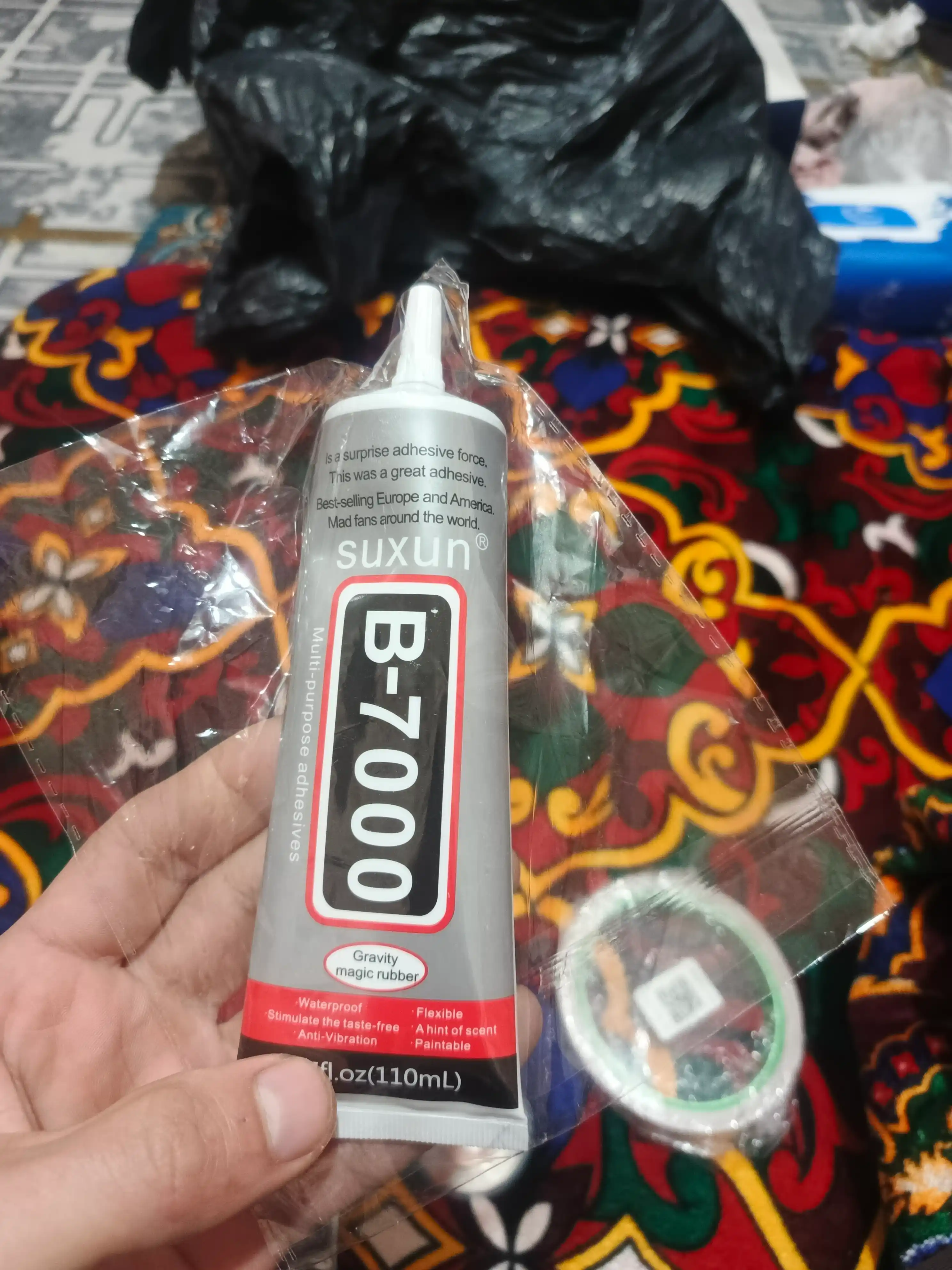 Клей B-7000,  E-8000  прозрачный прочный, универсальный 