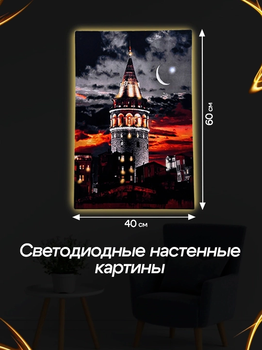 Makka, Madina rasmi devor uchun, Xona uchun bezak, rasm