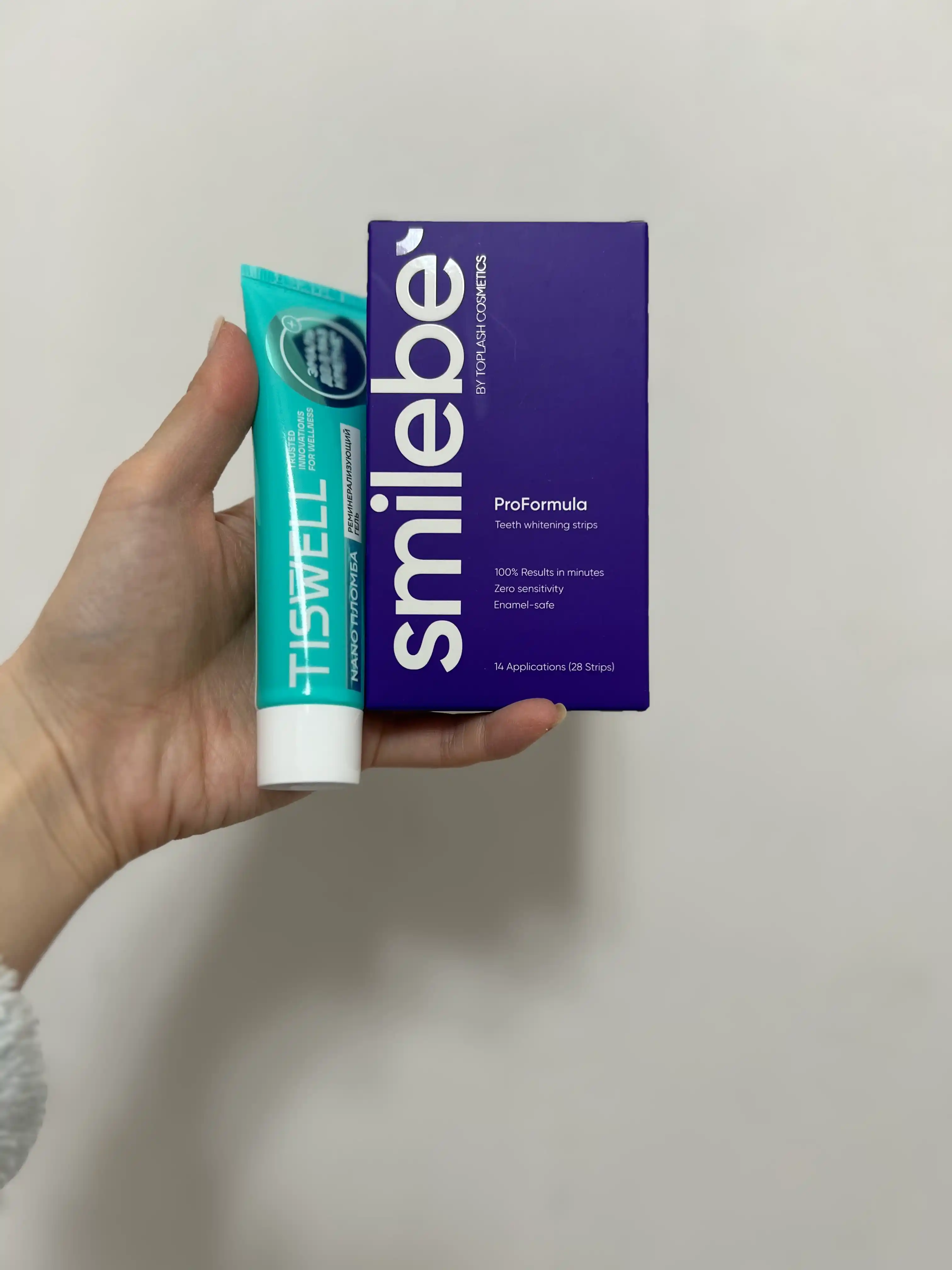 Smilebe Pro Formula Отбеливающие полоски — профессиональное отбеливание зубов, 28 шт
