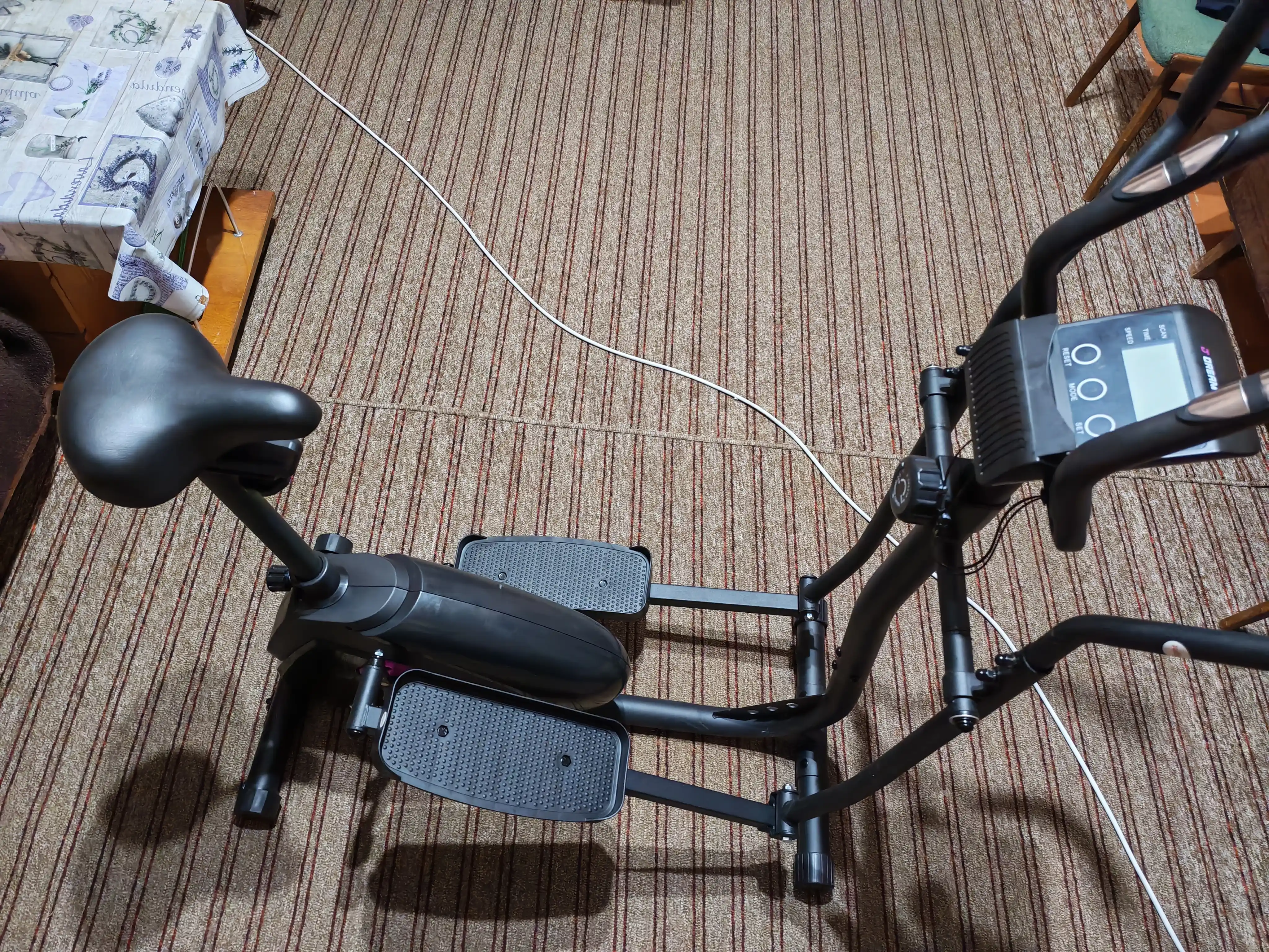 Elliptik trenajor, velo chang'i Dreamfit
