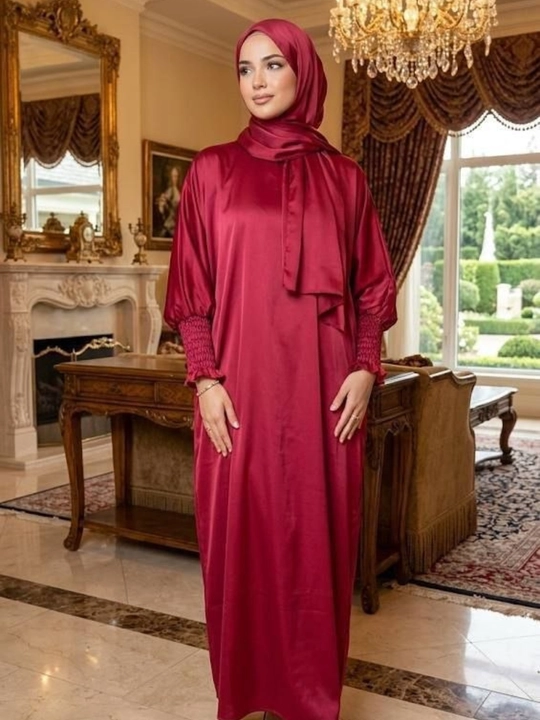 Abaya, himara, hijob, koylak+sharf, umra ziyirati, namoznik, razmer oversayz (44-56) - 