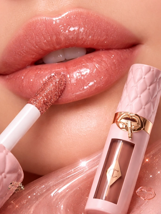 Charlotte Tilbury Pillow Talk Lip Plumper Gloss, увеличивающий губы, сияющий блеск