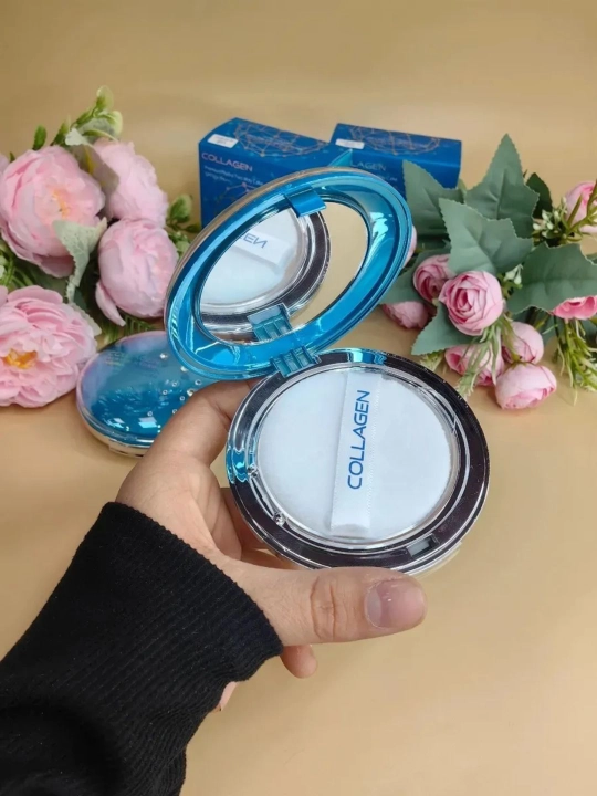 Пудра для лица, Collagen и SPF