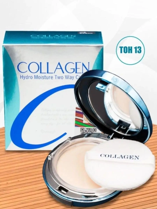 Пудра для лица, Collagen и SPF
