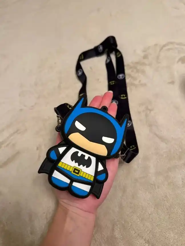 Bolalar uchun silikon sumka, Spiderman, Batman