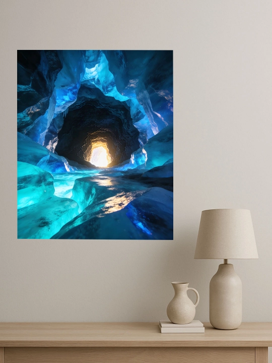 Interyer uchun xolst rasmi ARTERY "Мanzaralar", uy uchun podramnikdagi poster