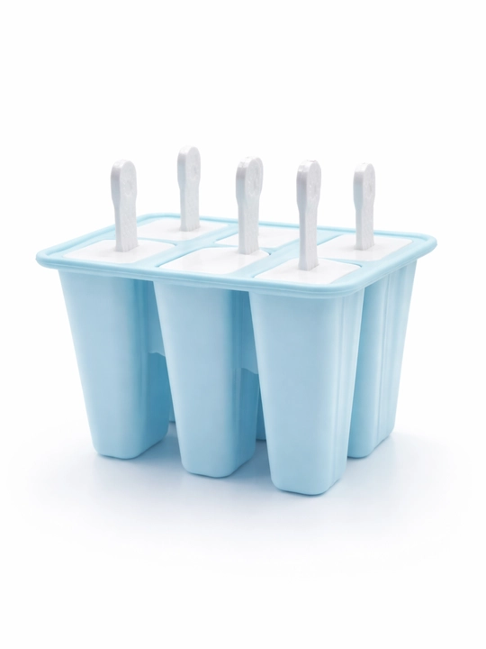 Готовьте мороженое сами! 6 силиконовых форм – для фруктового льда и йогурта