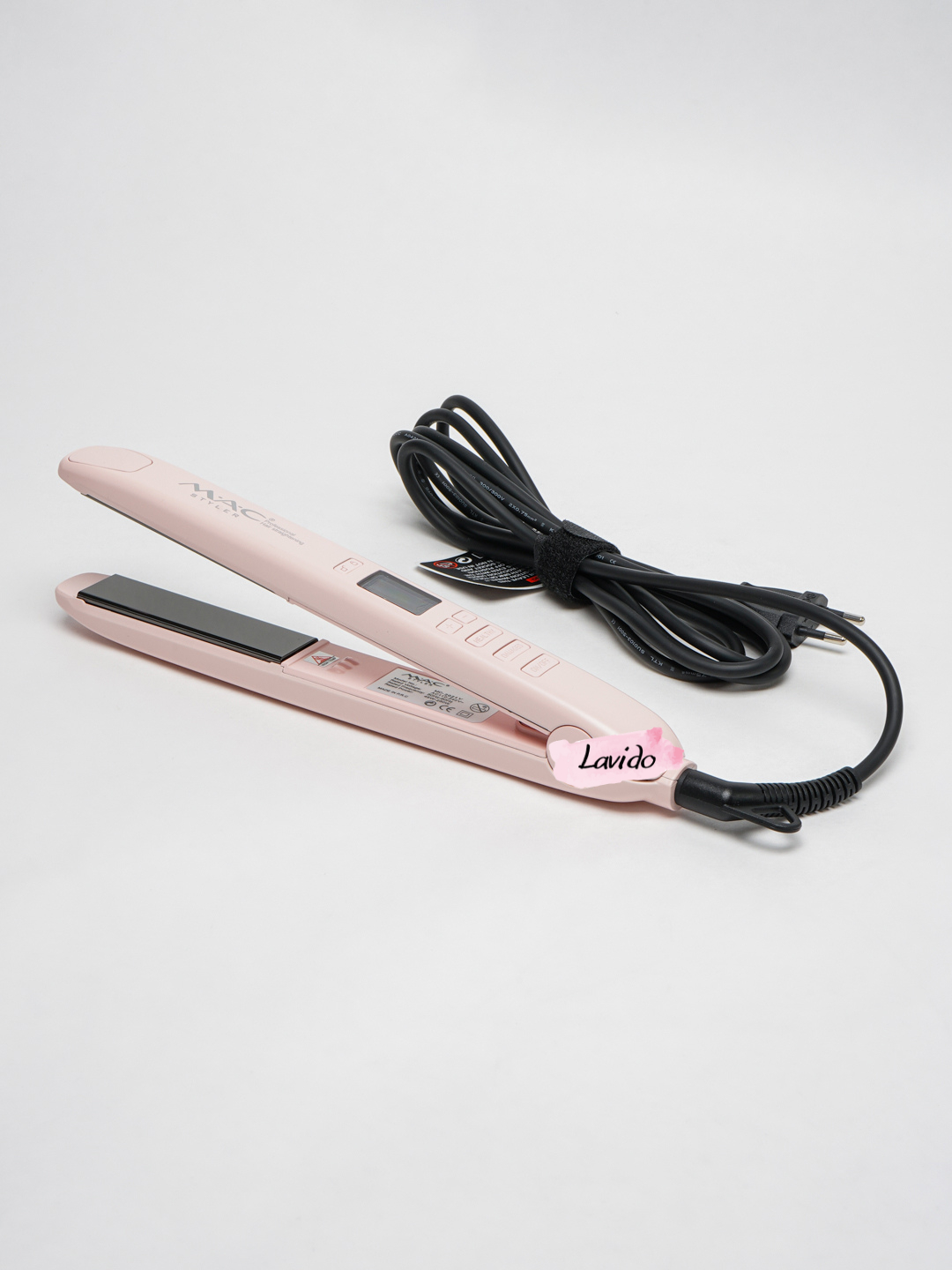 MAC Styler MC-2021 Titan, профессиональный выпрямитель для волос с ЖК-дисплеем