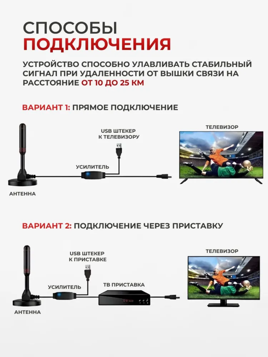 Aнтенна для телевизора HD, TV,DVB-T2,DTV,FULL HD,HDTV,UHF