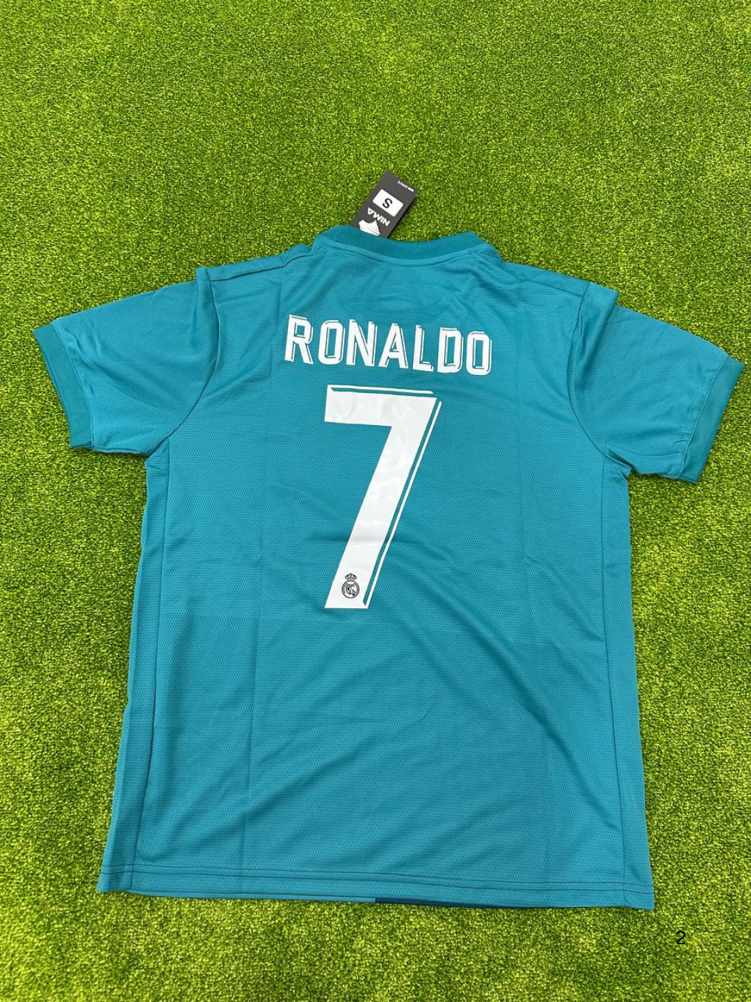 Футбольная майка «Милан» 2007 года с длинным рукавом, «Реал Мадрид» CR7 2018 года - 