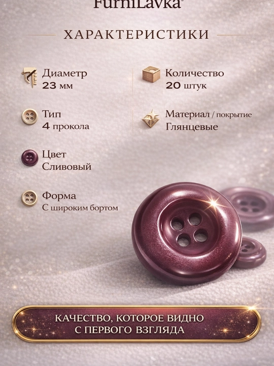 Пуговицы для одежды набор, швейная фурнитура, разные размеры и цвета, 2 и 4 прокола