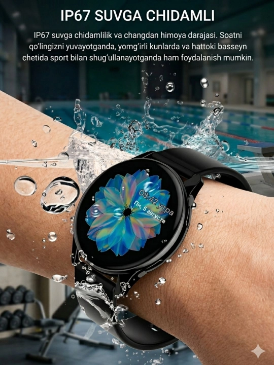 Smart watch Умные часы, для мушиний и женшиной, водостойкие